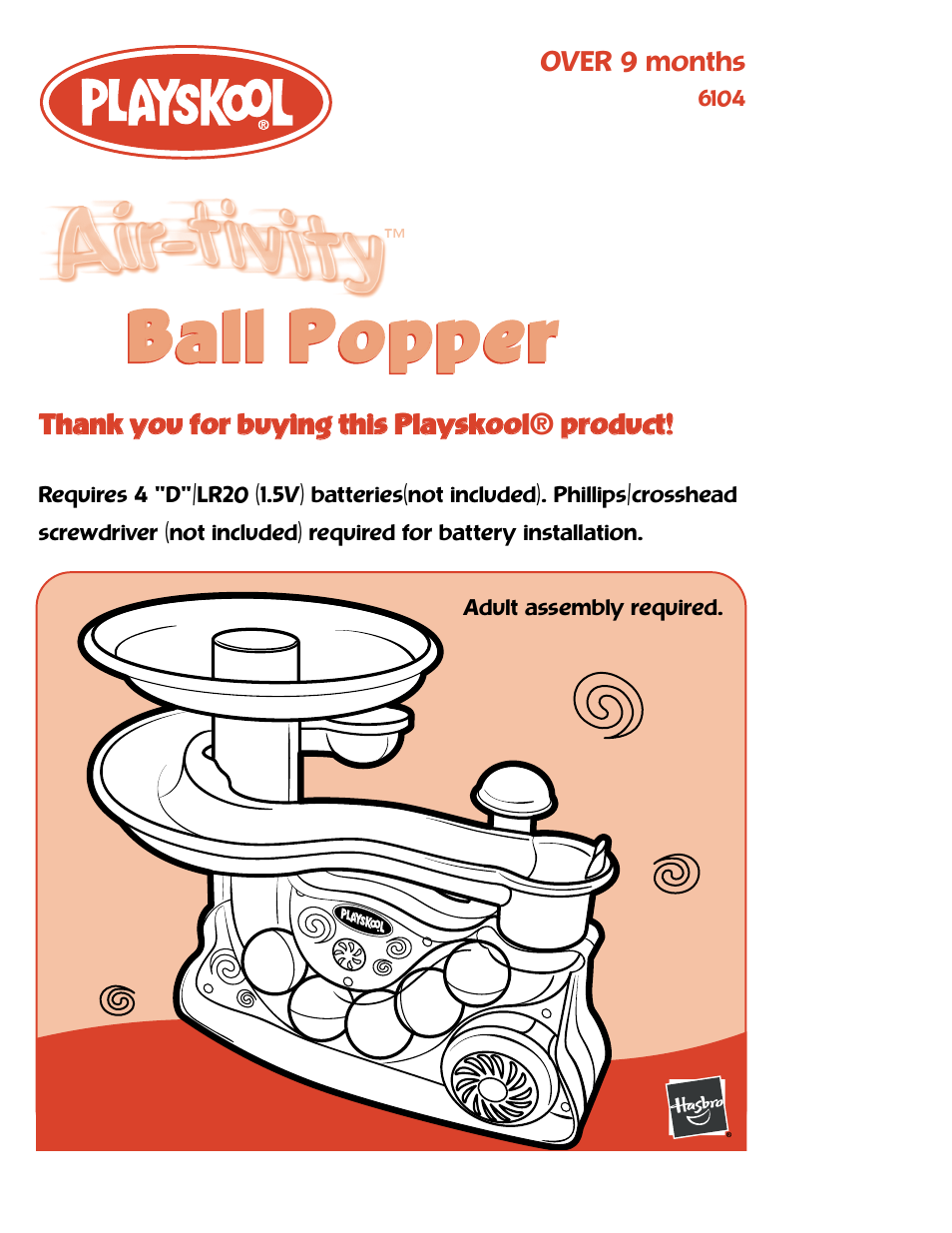 Air-tivity Ball Popper 6104