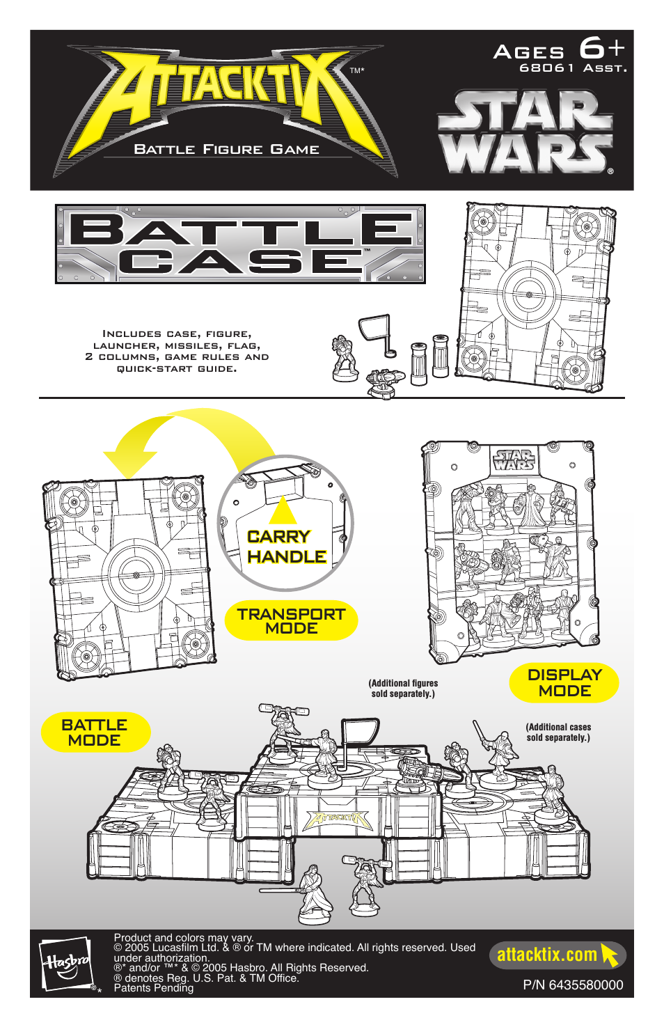 Attacktix Battle Figure Game 68061