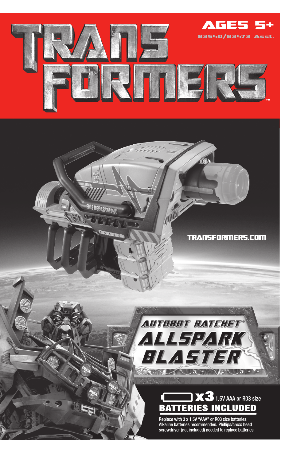 Autobot Ratchet Allspark Blaster 6750370002