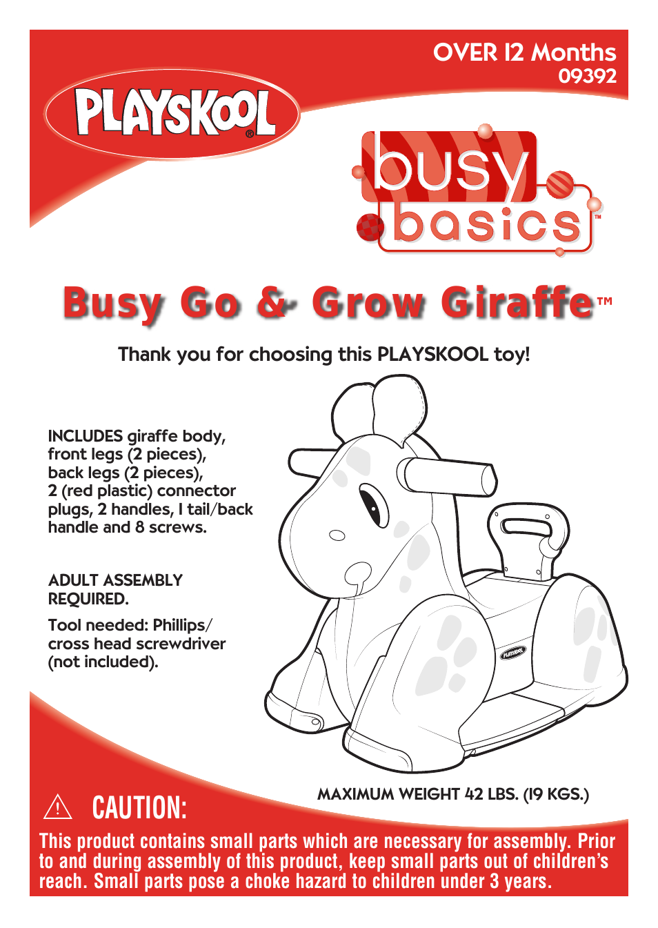 Busy Go & Grow Giraffe 09392