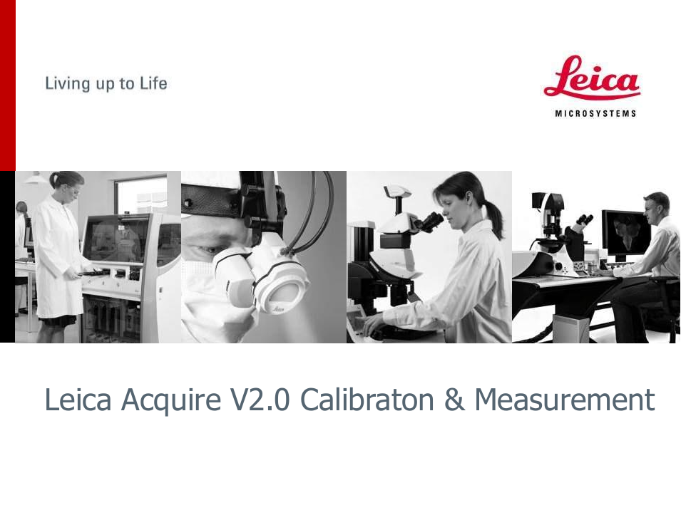 Acquire V2.0 Calibraton & Measurement