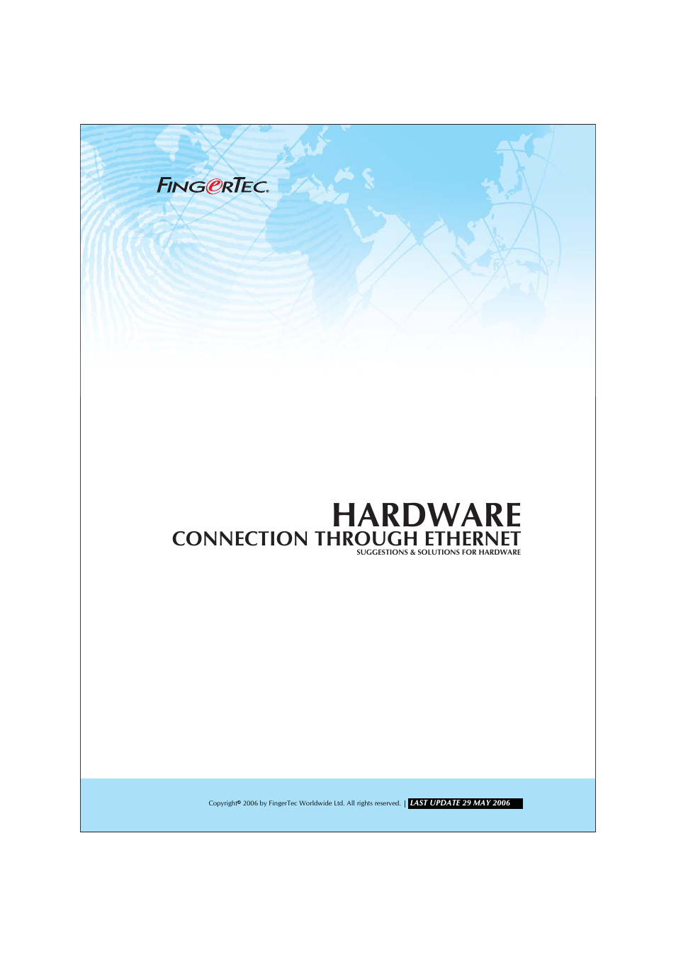 Hardware Connection through Ethernet