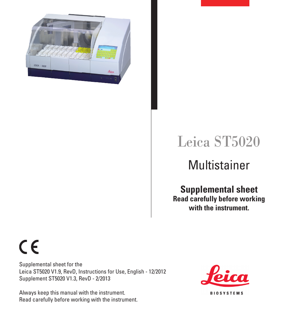ST5020 (Supplement)