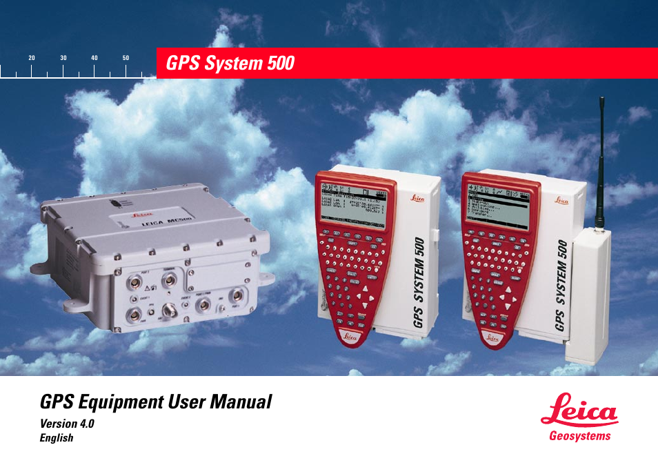 GPS System 500 Equipment - User Manual