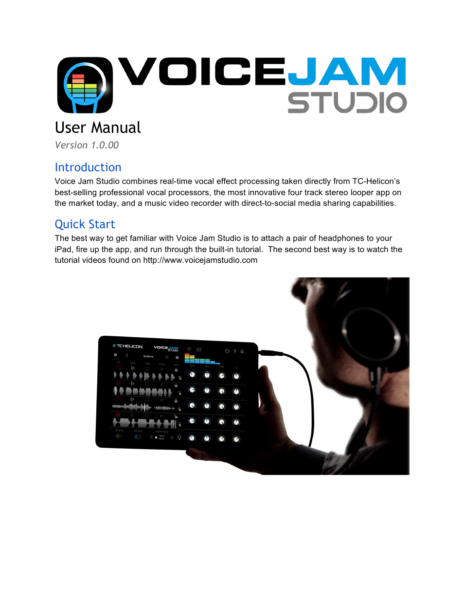 Voice Jam Studio