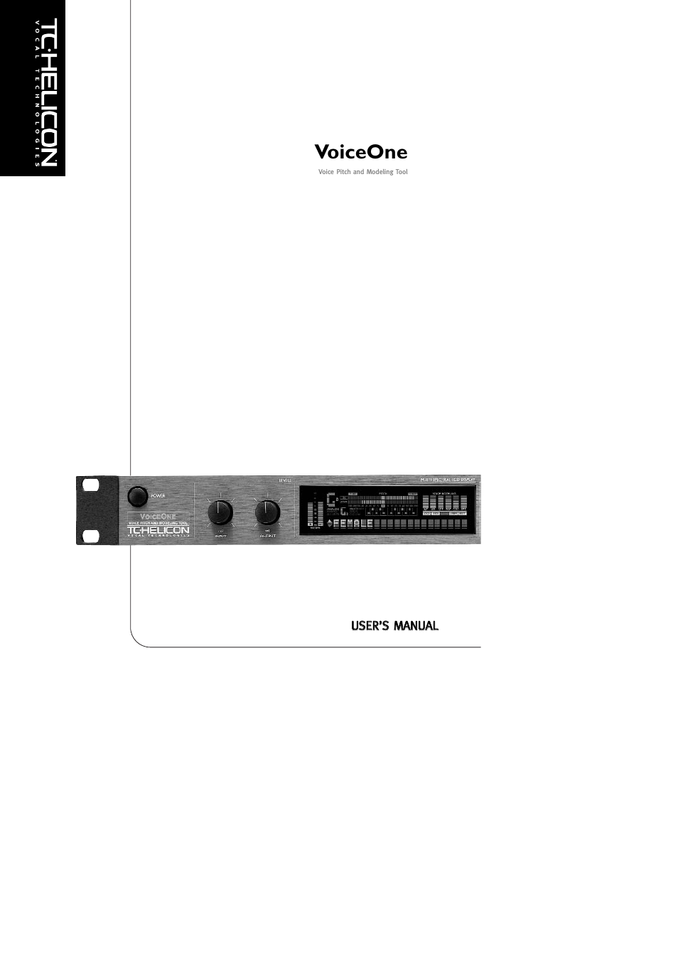 VoiceOne Manual
