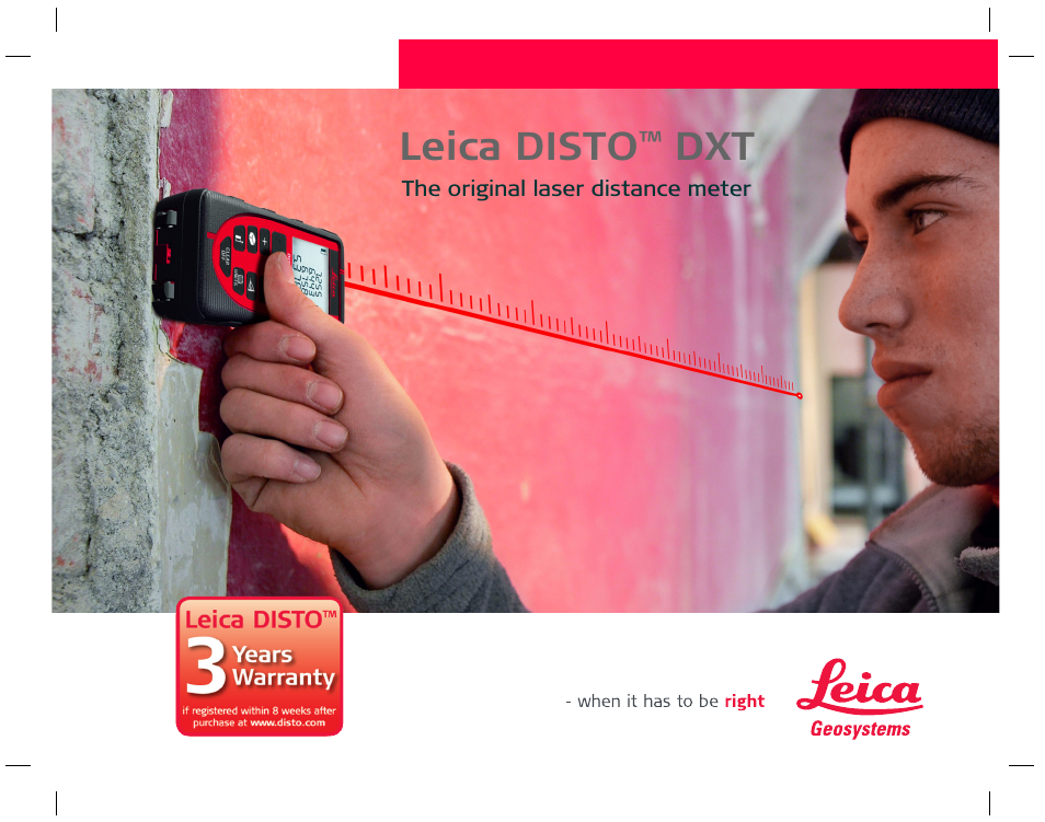 Leica DISTO DXT