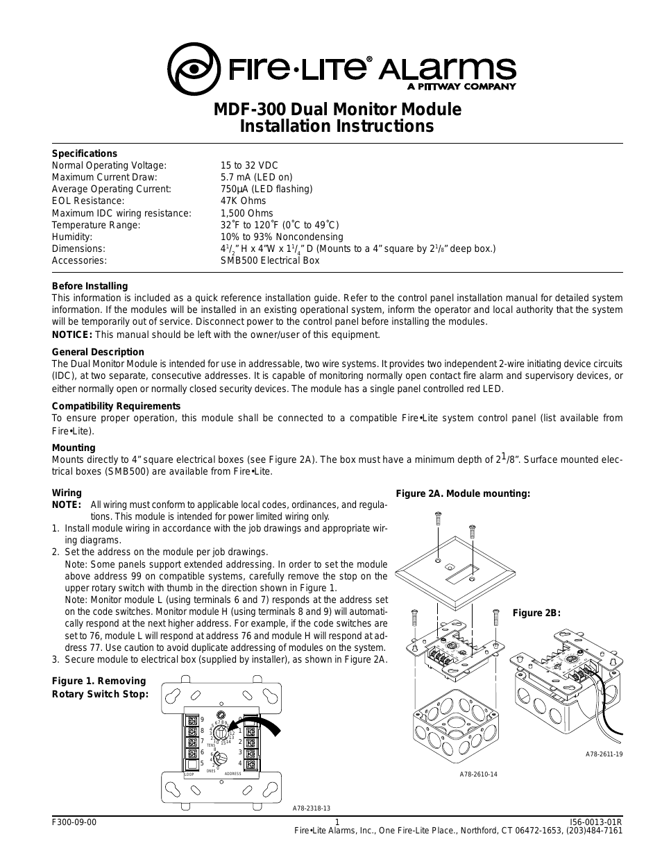 MDF-300 Dual Monitor Module