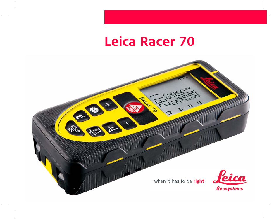 Leica Racer 70