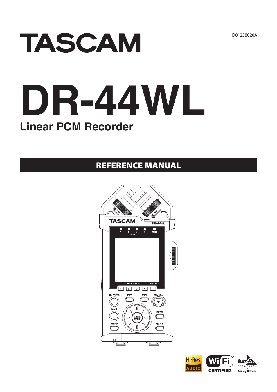 DR-44WL Reference Manual