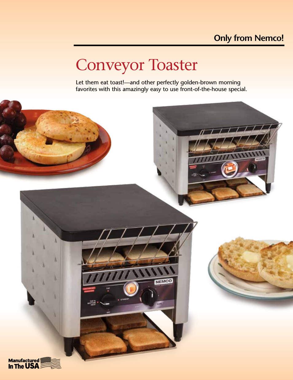 Countertop Toasters - Spec Sheet