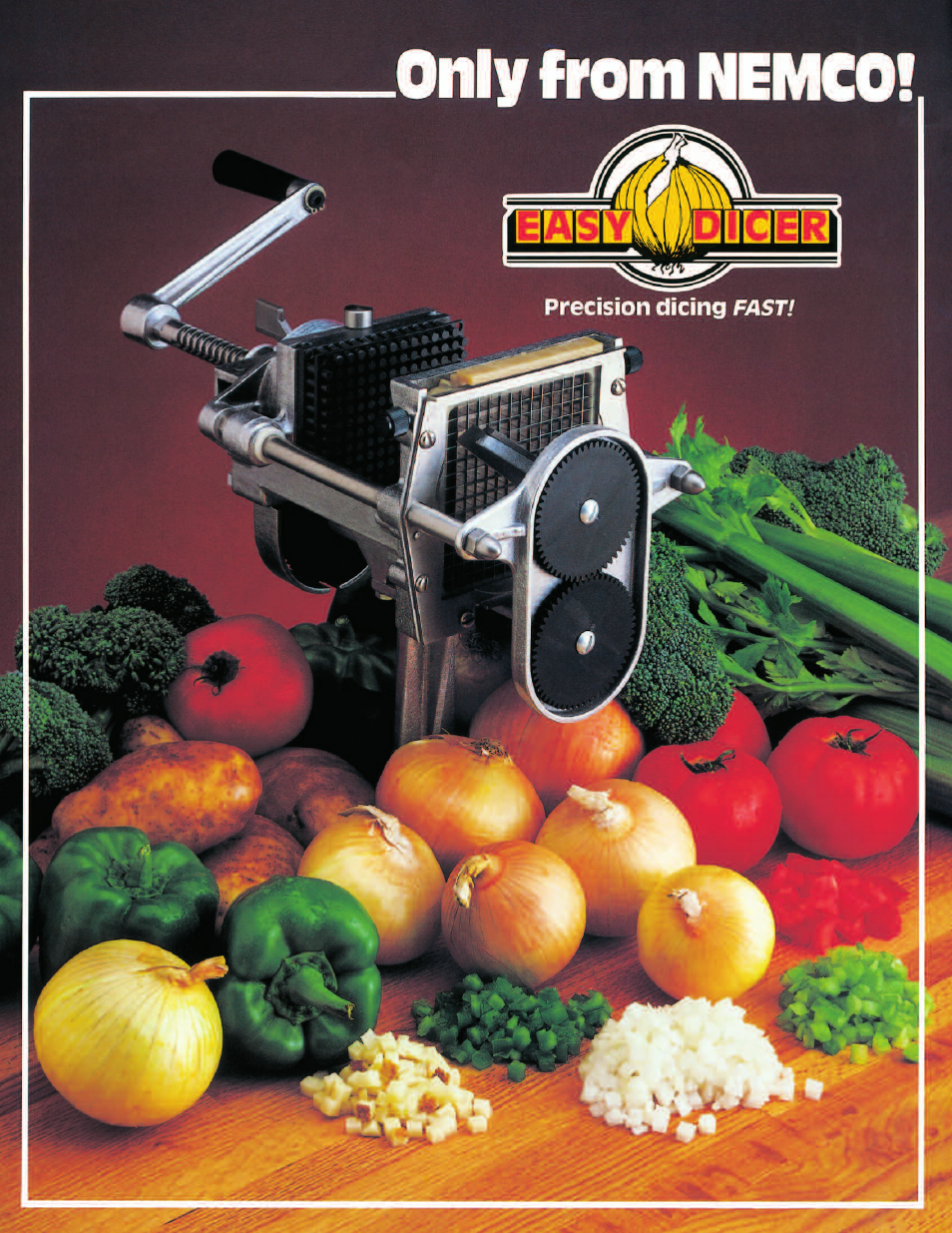 Easy Dicer Two-Way Vegetable Cutter - Spec Sheet