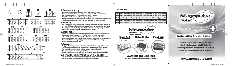 MegaPulse Battery Rejuvenator
