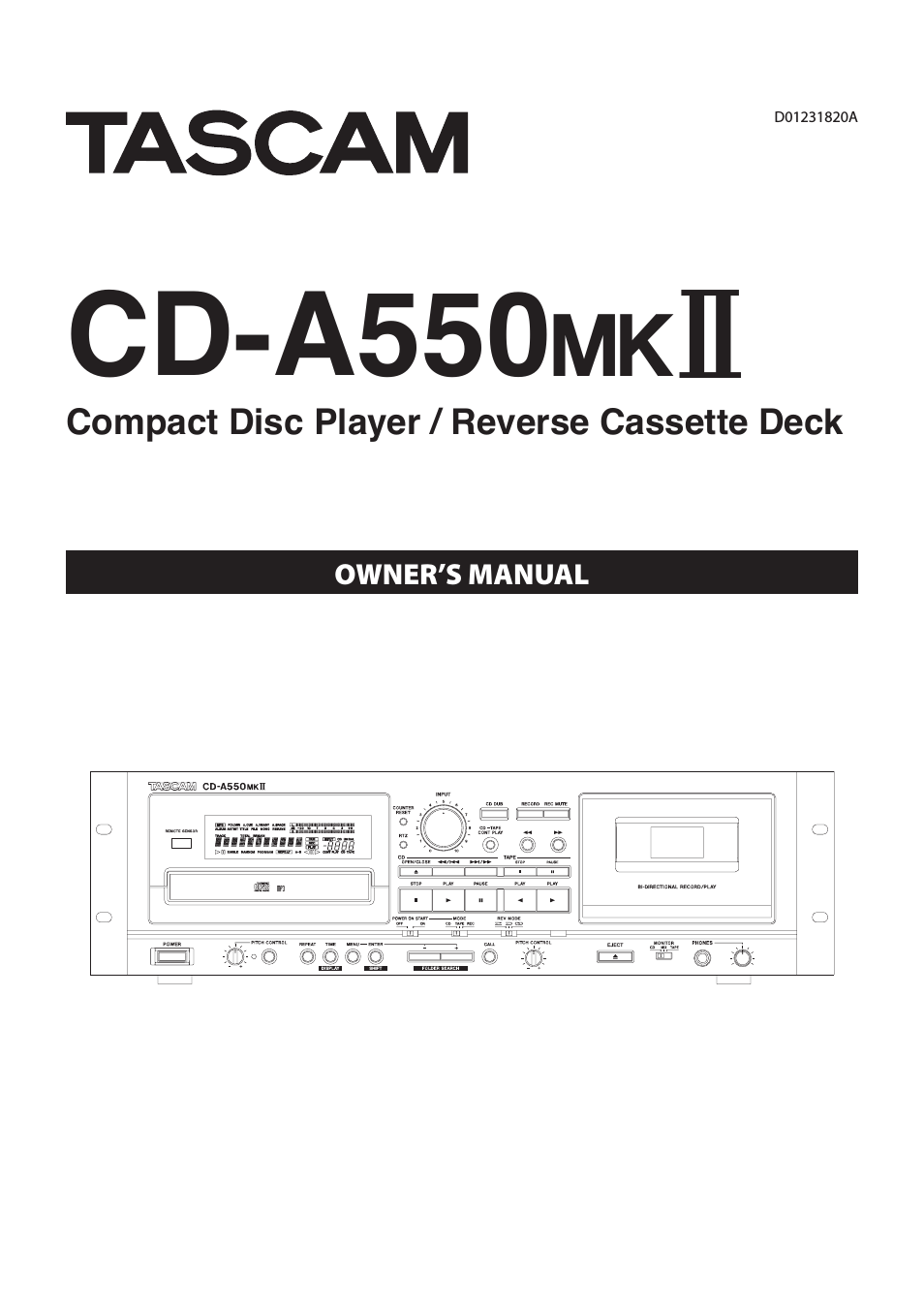 CD-A550MKII