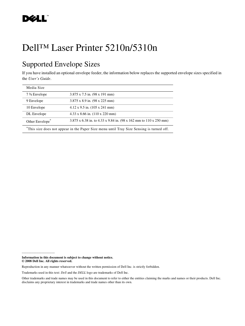 5210n Mono Laser Printer