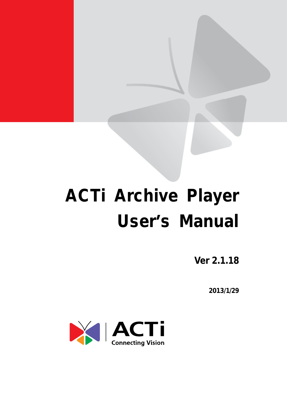 Archive Player V.2.1.18