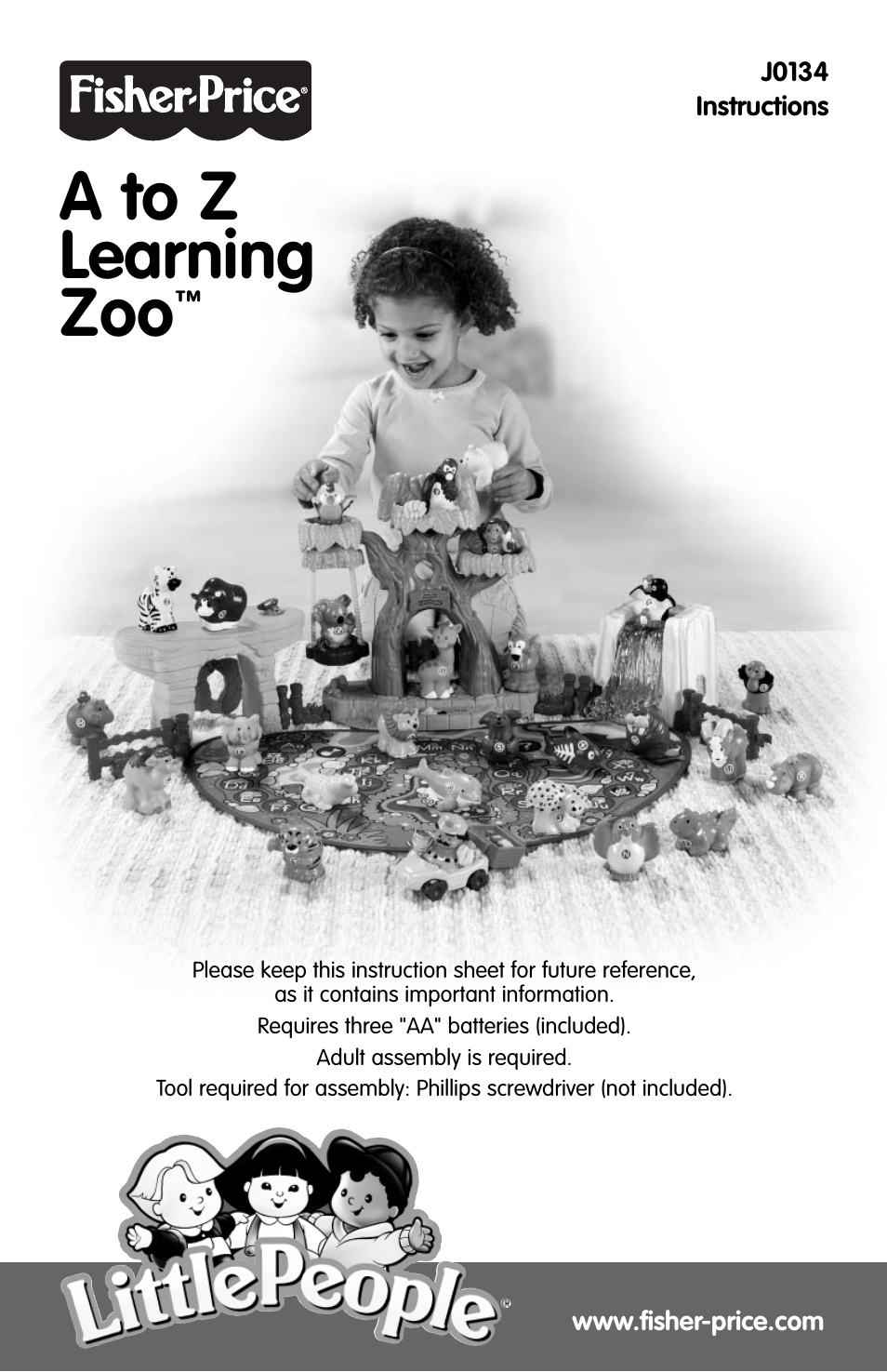 A TO Z LEARNING ZOO J0134