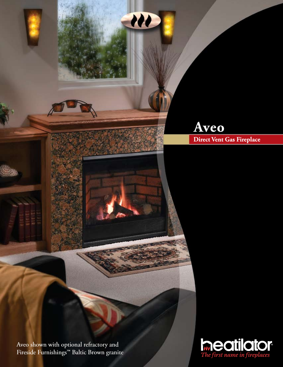 Direct Vent Gas Fireplace Aveo