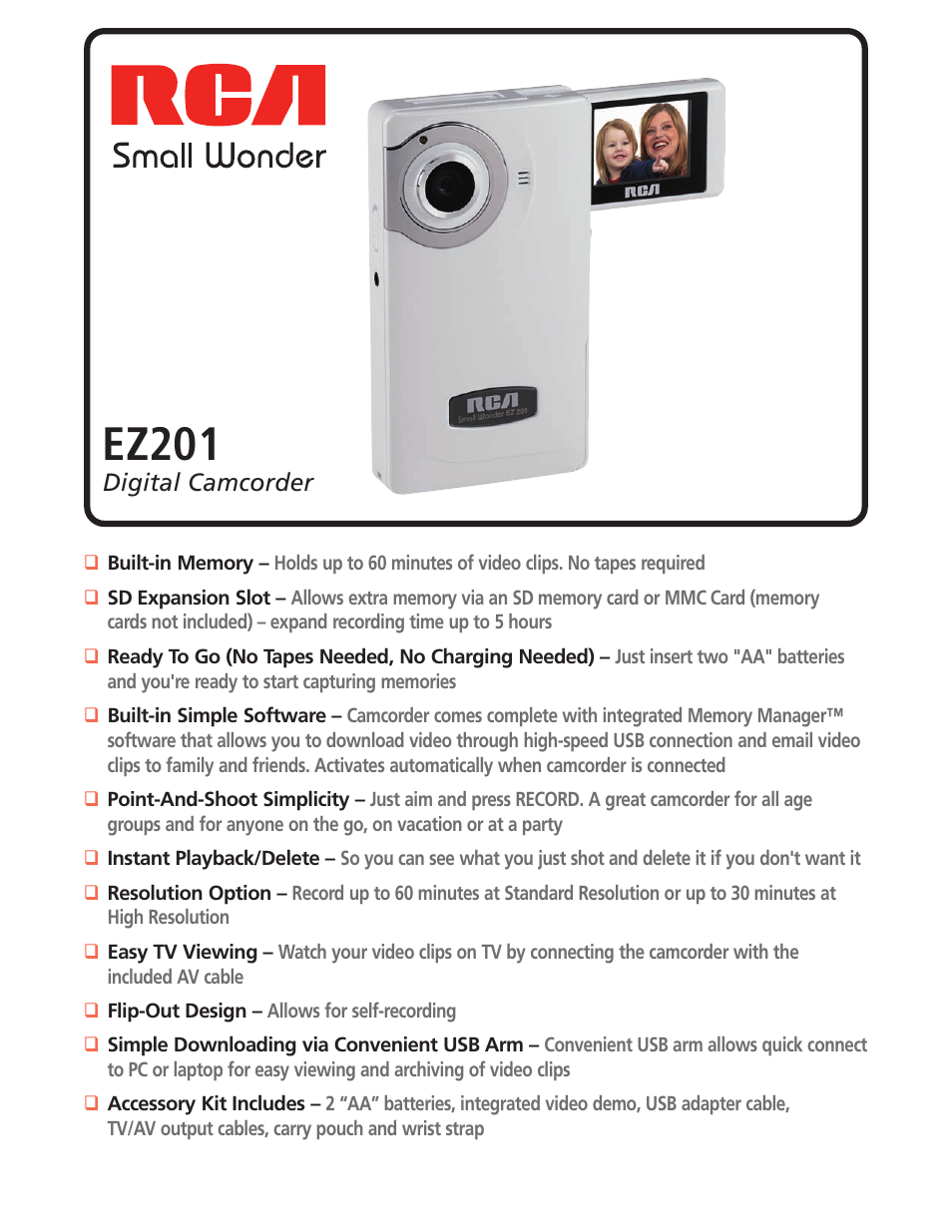 Small Wonder EZ201