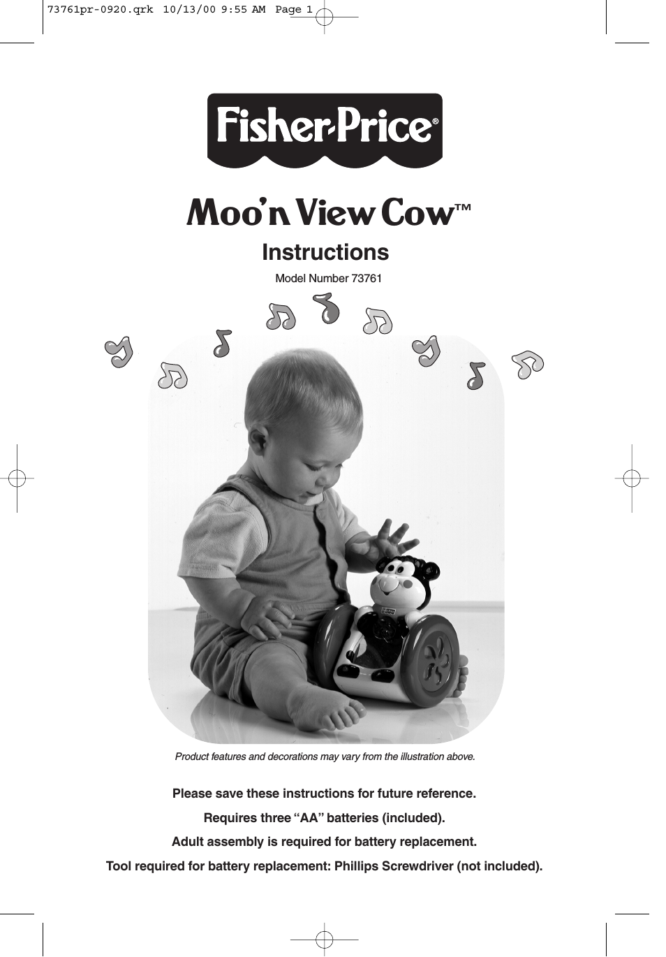 MOO'N VIEW COW 73761