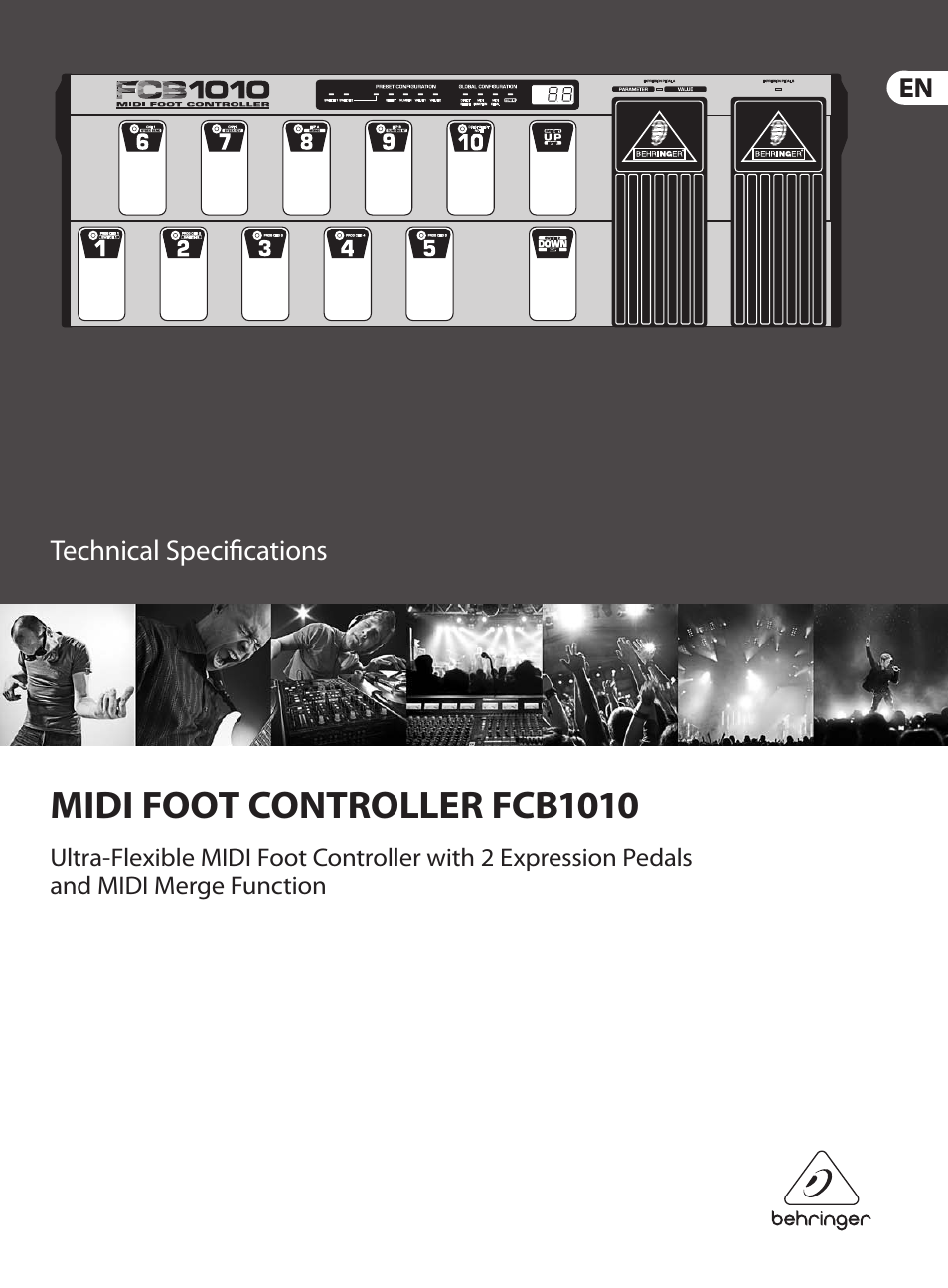 MIDI Foot Controller FCB1010
