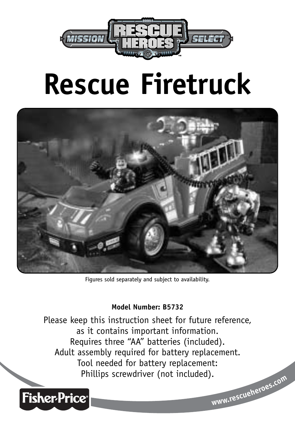 RESCUE FIRETRUCK B5732