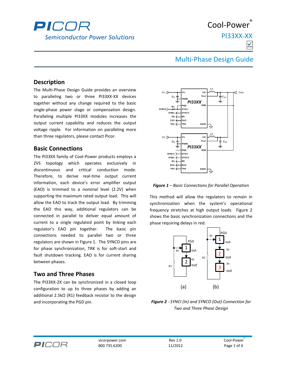 PI33XX-XX Multi-Phase Design Guide
