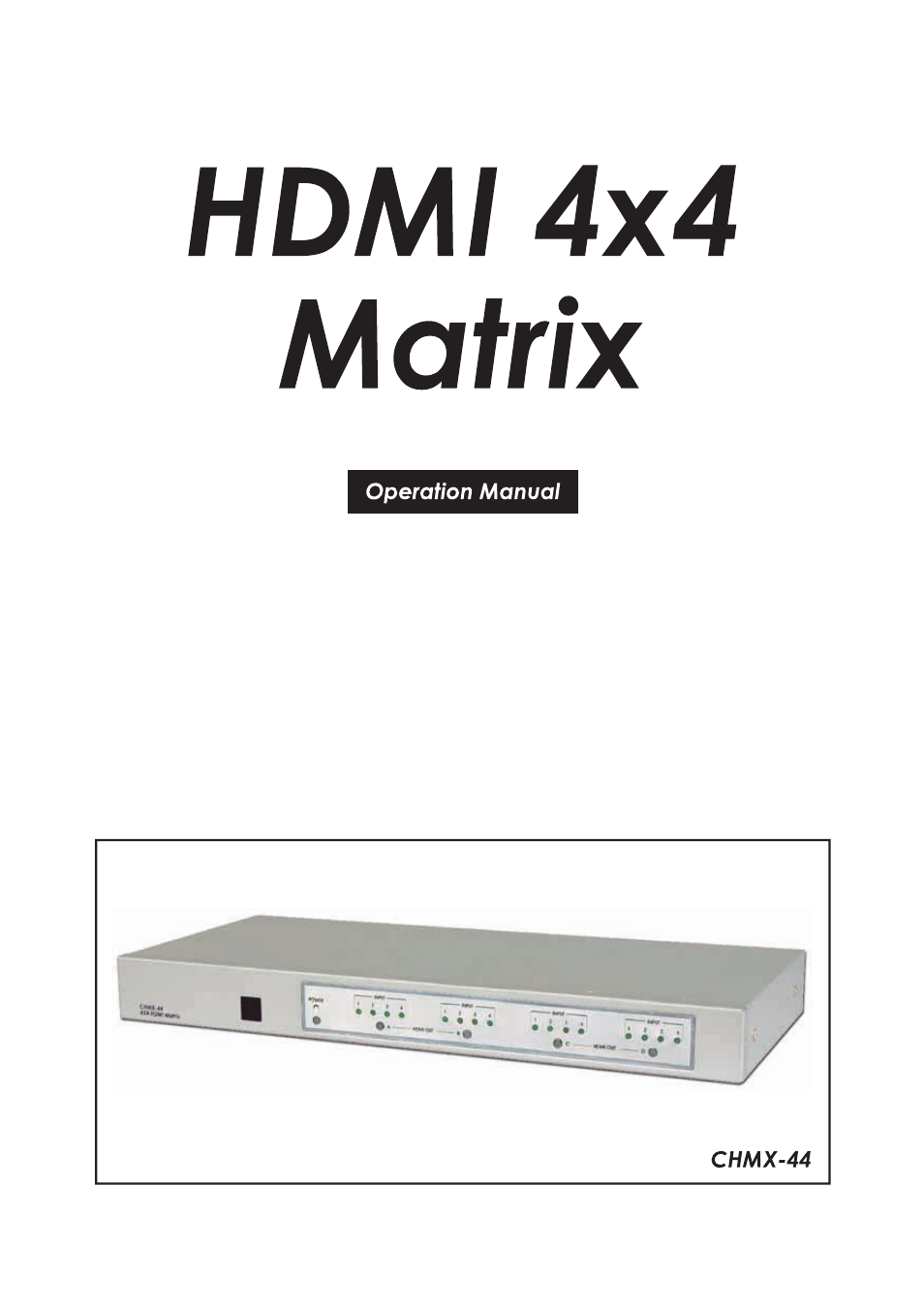 SM-4X4-HDMI-LC