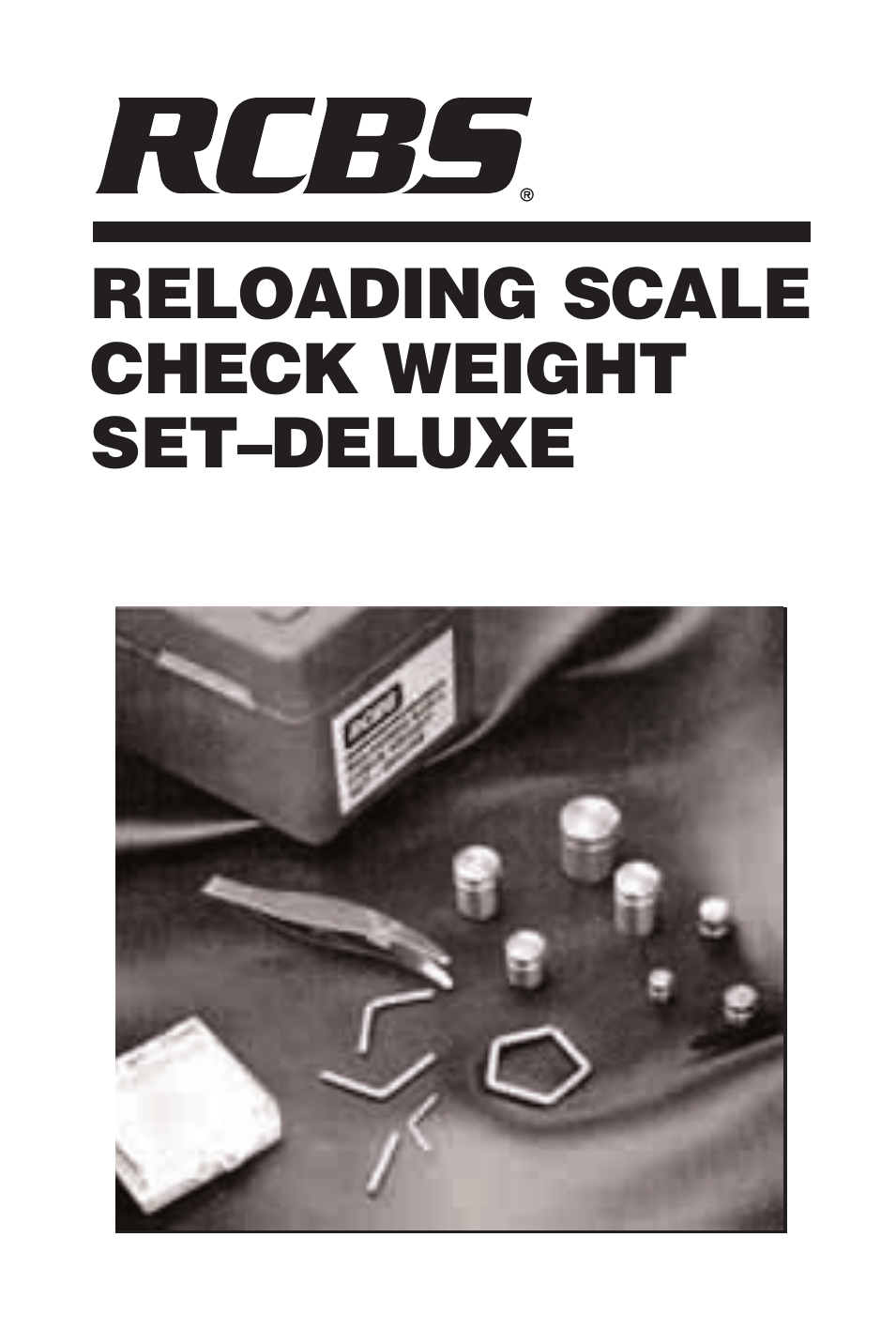 Reloading Scale Check Weight Set