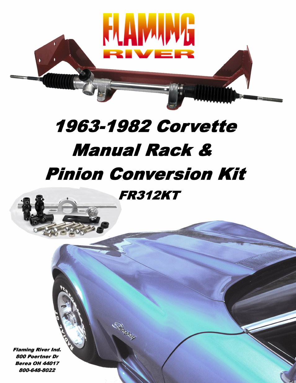 FR312KT 63-82 Corvette Rack
