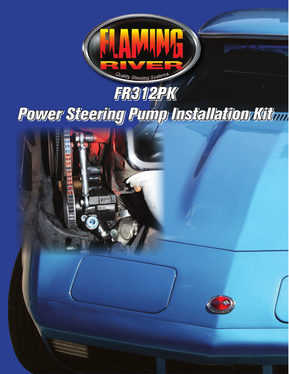 FR312PK Corvette Power Steering Pump Kit