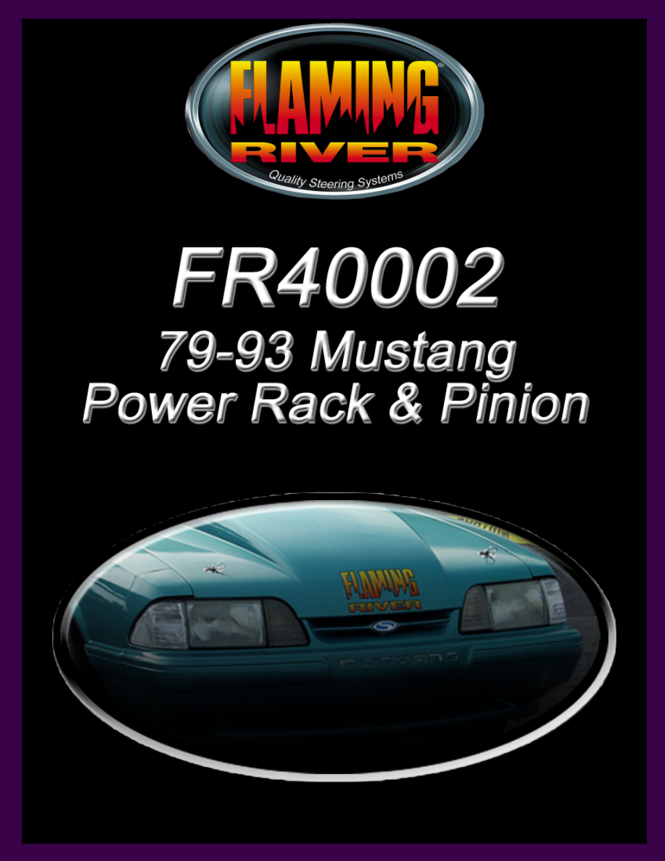 Power Rack & Pinion Mustang 1979-93