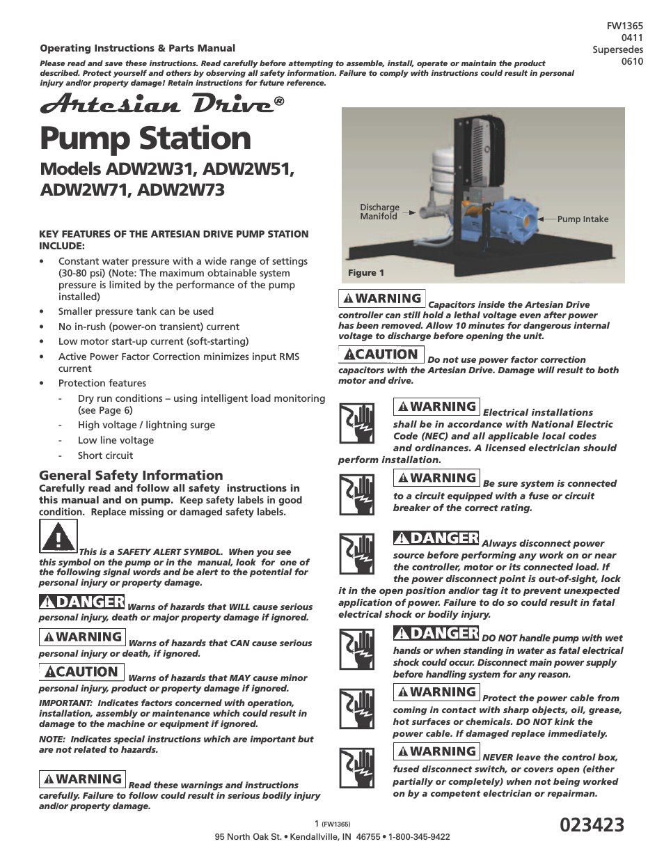 Constant Pressure Pumping Stations - ADW2W71