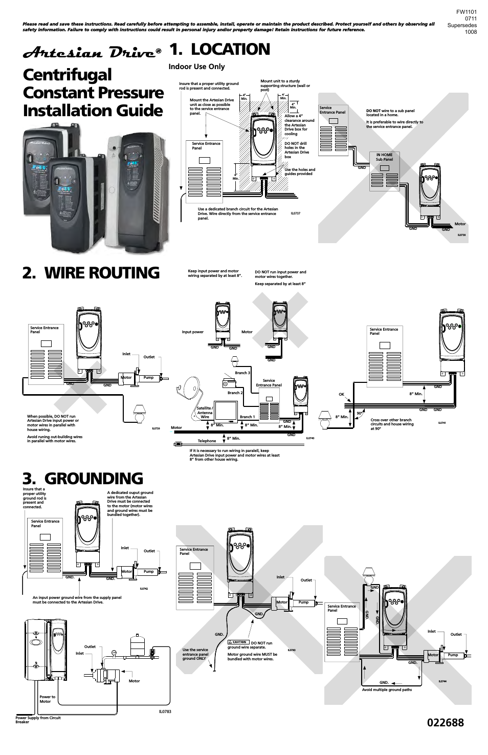 Constant Pressure Pumping Stations - Installation Guide
