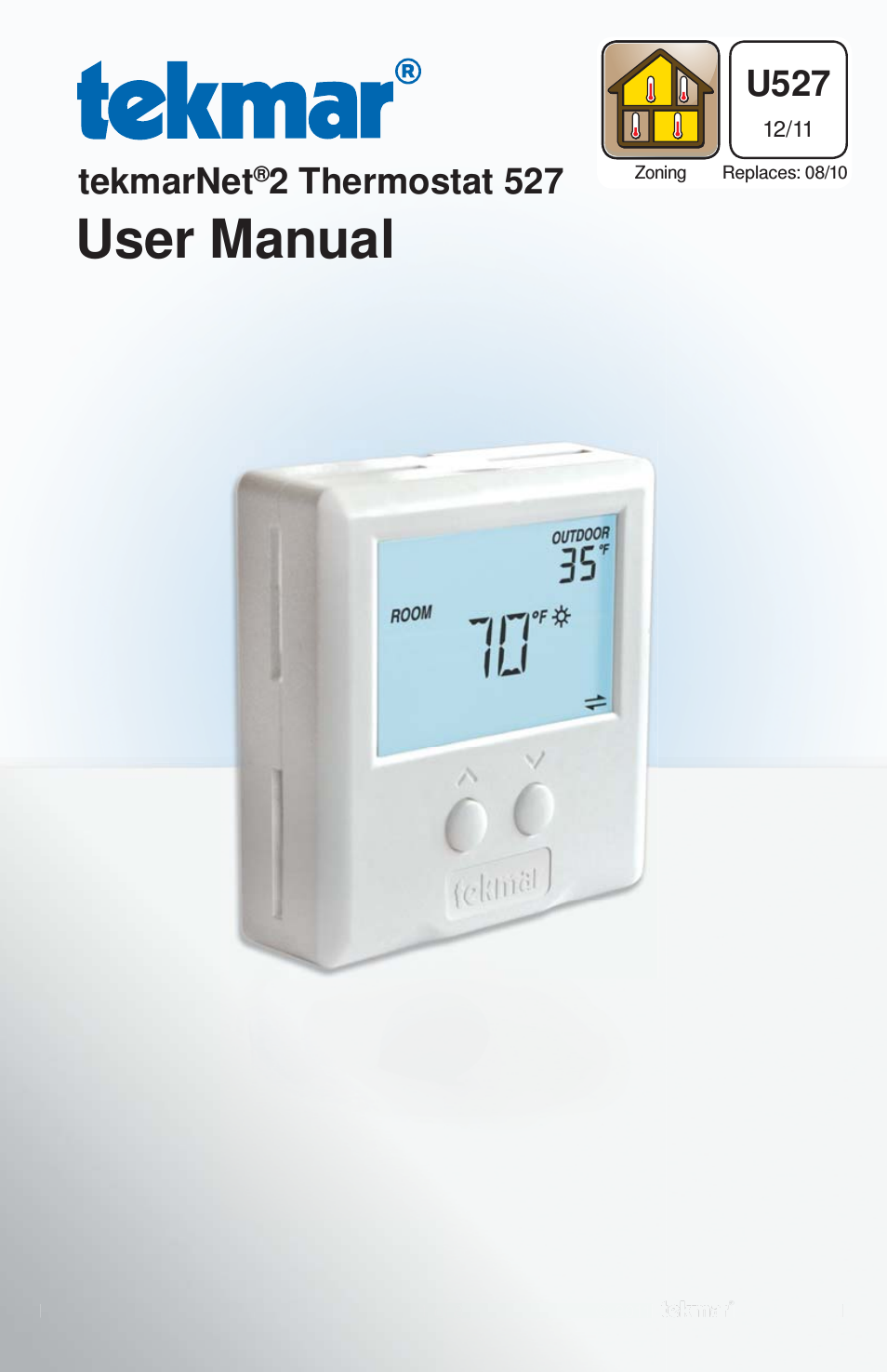 527 Thermostat User Manuals