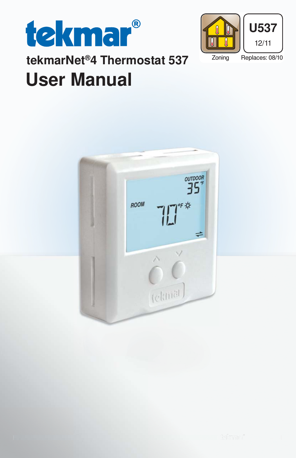 537    Thermostat User Manuals