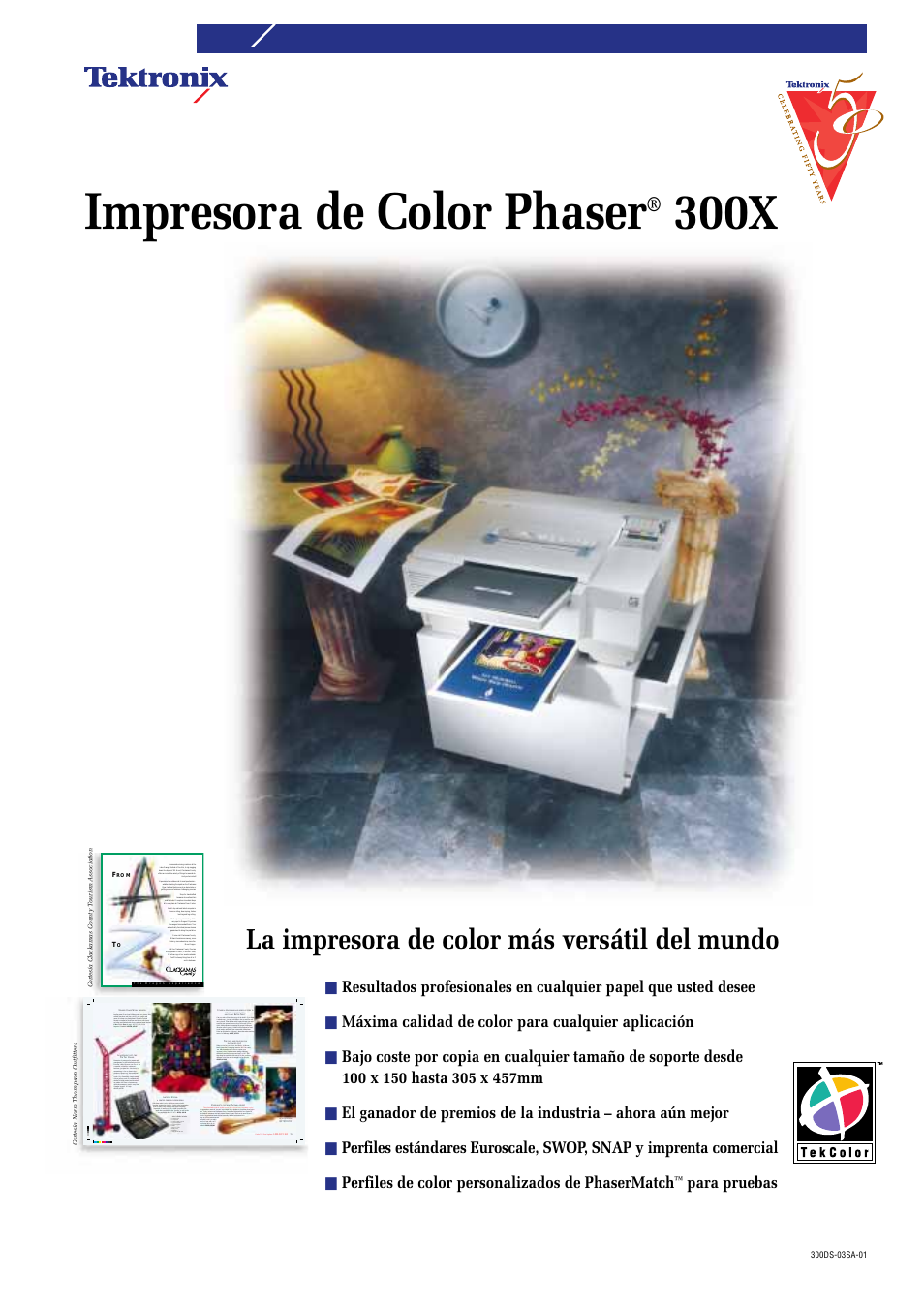 Phaser color printer 300X