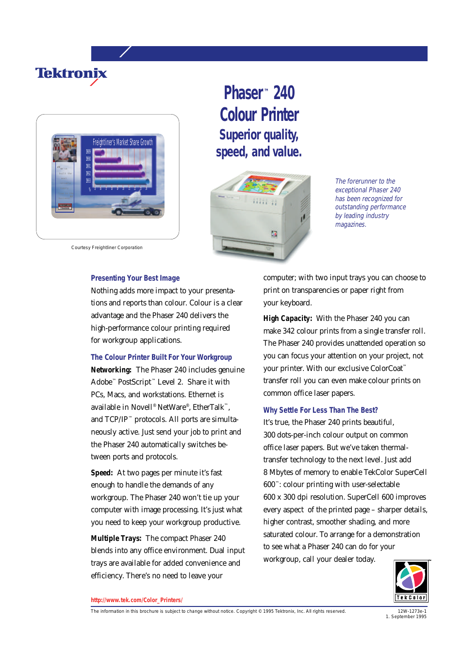 Phaser Colour Printer 240