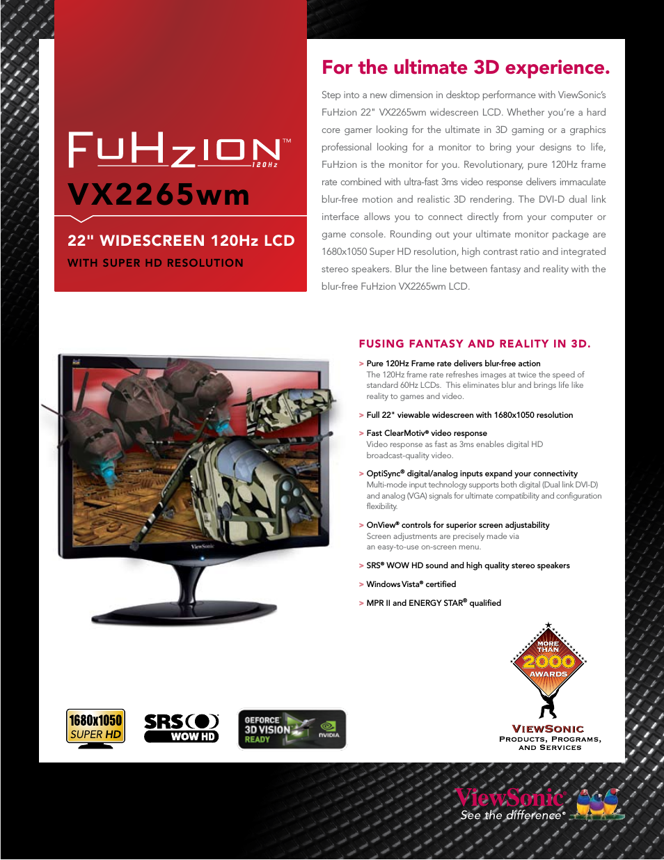FuHzion VX2265wm