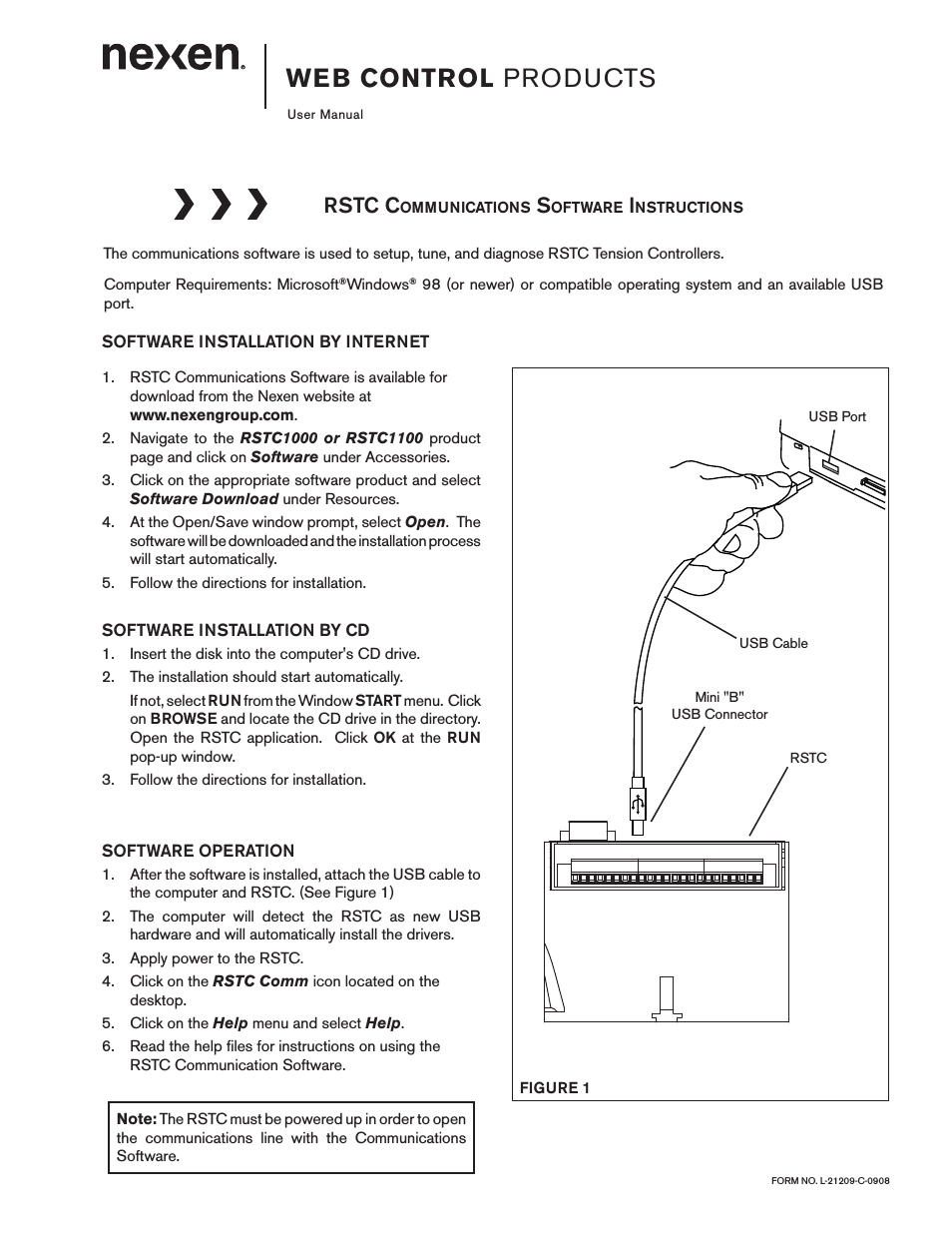 RSTC1000 Communications Kit 964524