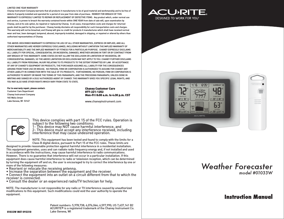 01033 Weather Station
