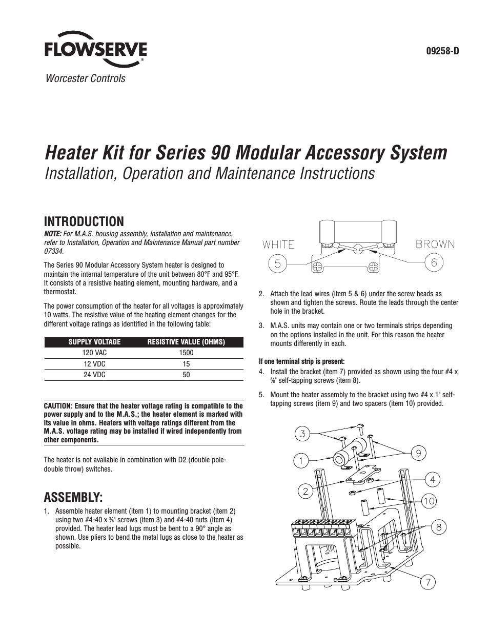 90 Series Heater Kit