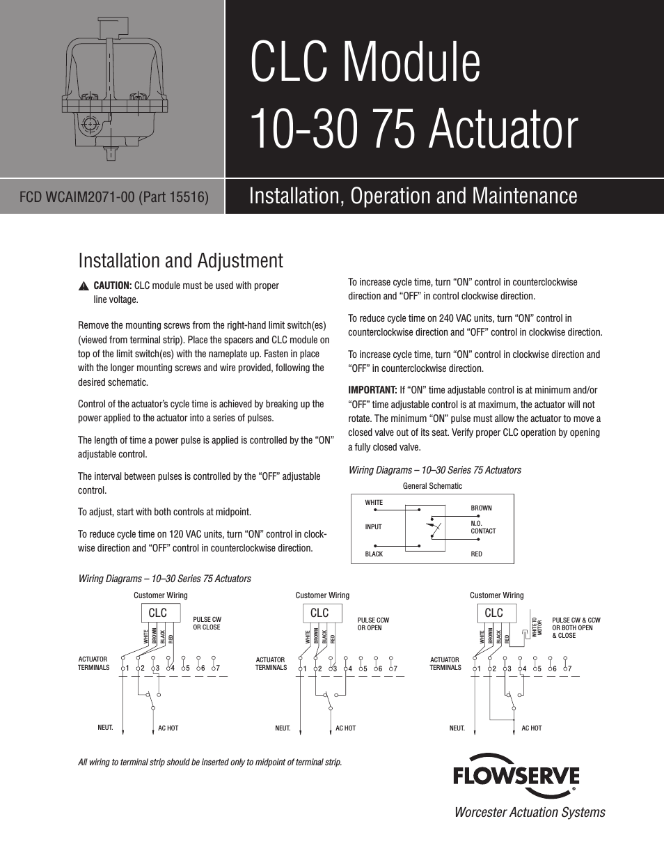 CLC Module 10-30 75 Actuator