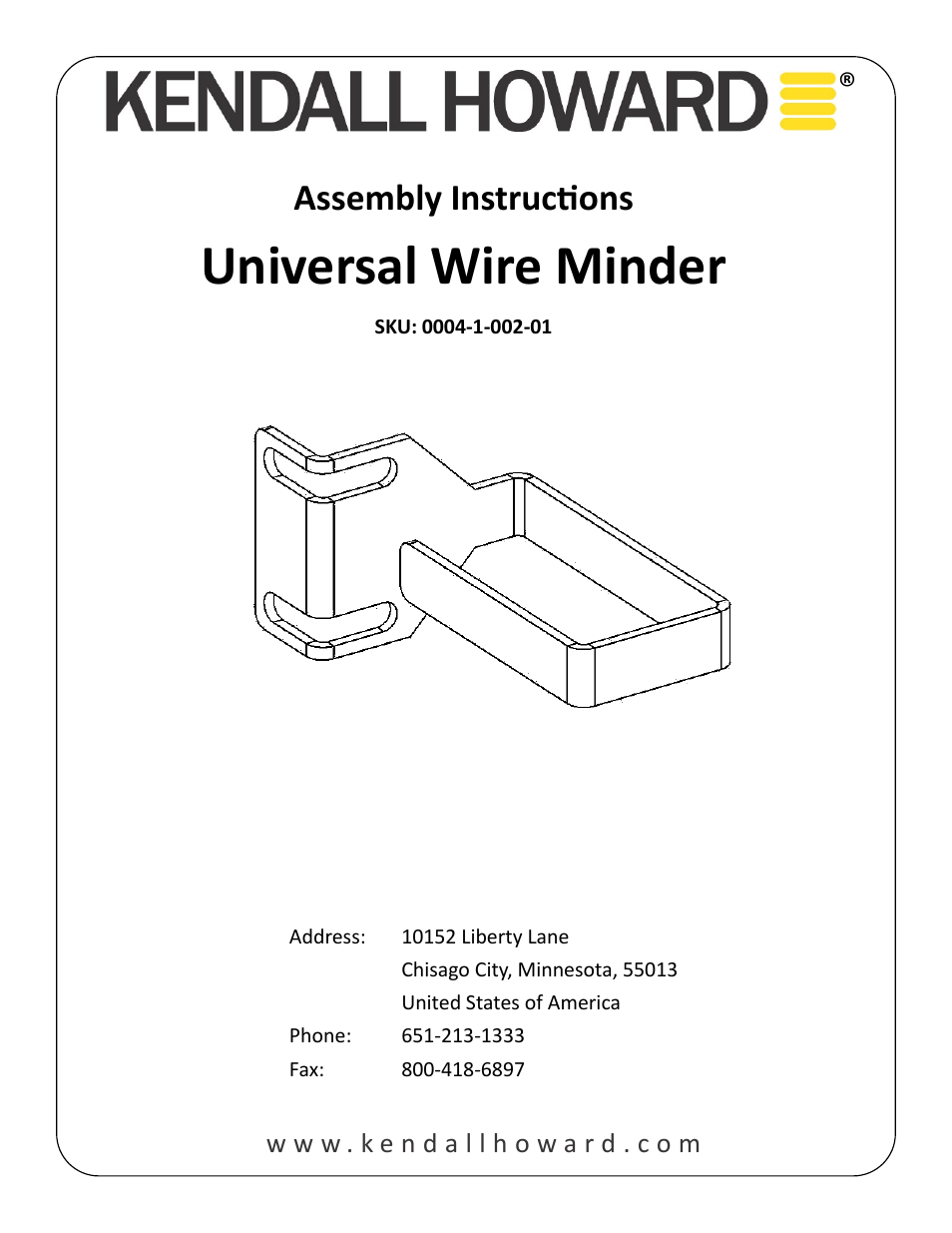 0004-1-002-01 Universal Wire Minder
