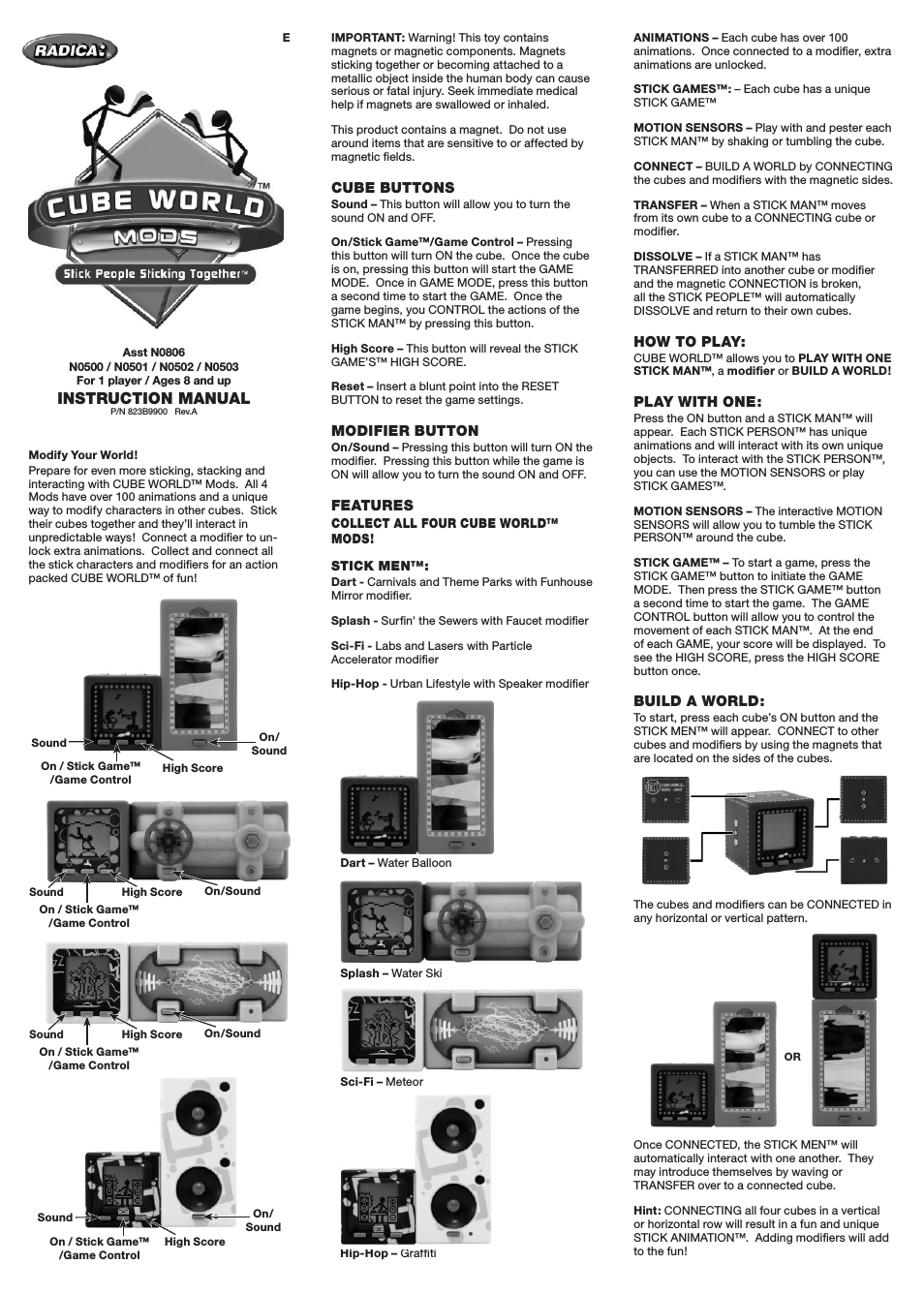 CUBE WORLD N0501