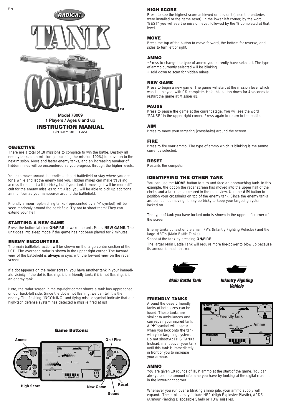 Tank Combat 73009