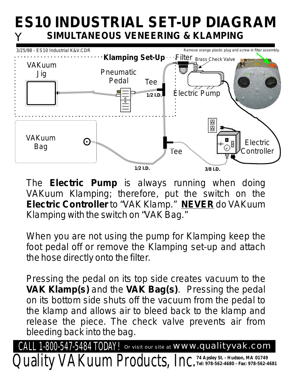 ES10 Veneering &amp; Clamping at the same time