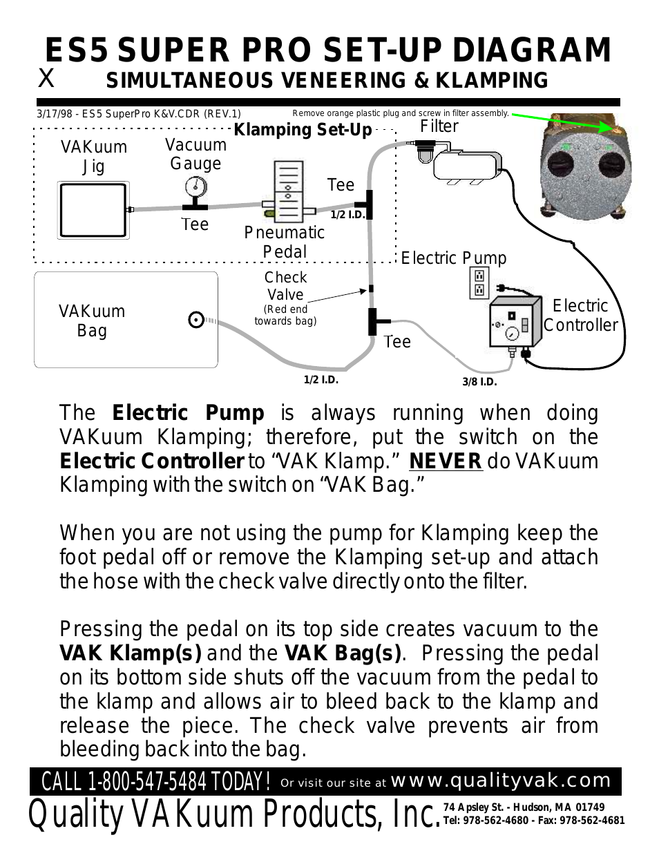 ES5 Veneering &amp; Clamping at the same time