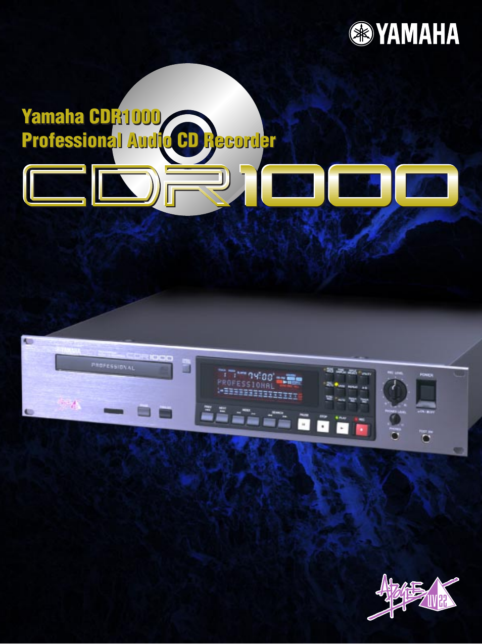 Professional Audio CD Recorder CDR1000