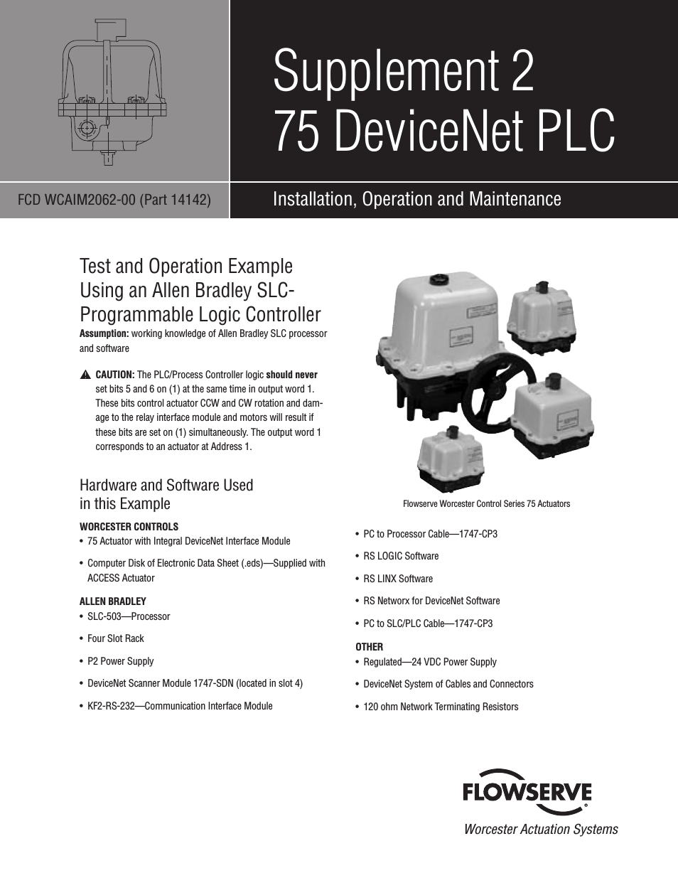 Supplement 2 75 DeviceNet PLC